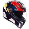 K1 AGV E2205 MULTI ASIA FIT PITLANE BLUE RED/YELLOW