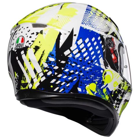 K-3 SV AGV E2205 MULTI ASIA3 POP WHITE/BLUE/LIME