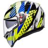 K-3 SV AGV E2205 MULTI ASIA3 POP WHITE/BLUE/LIME