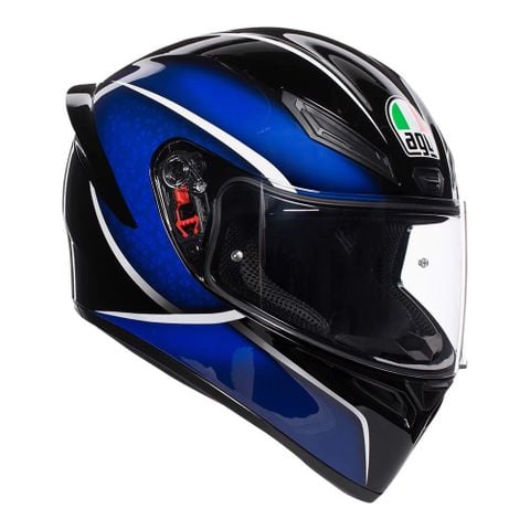 K1 AGV E2205 MULTI ASIA FIT QUALIFY BLACK/BLUE