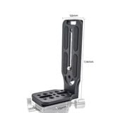  Khung Hợp Kim Nhôm Gắn Máy Ảnh chữ L hỗ trợ quay dọc gimbal 