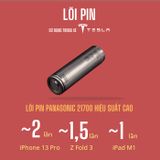  Pin dự phòng Velasboost Dynamic 1, dung lượng 10000 mAh, lõi pin Tesla 21700 