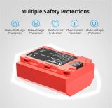  Combo Pin sạc FZ100 đỏ dung lượng cao 