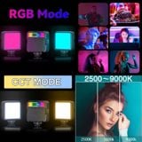  Đèn LED RGB Puluz PU560B 8W 