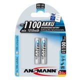  Pin AAA Ansmann 1100 mAh vỉ 2 viên 