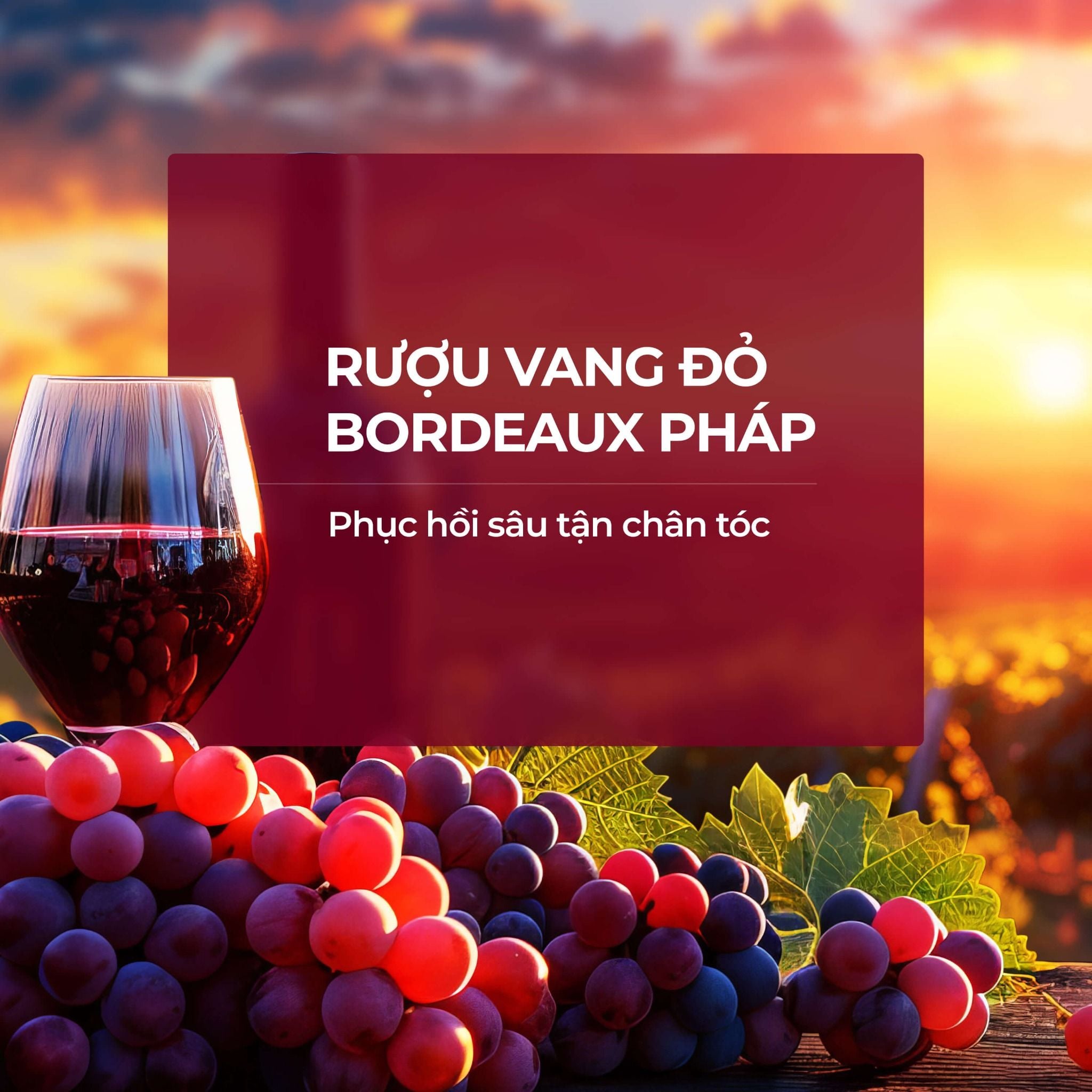  Dầu Xả Natufres French Chic Rượu Vang Đỏ Bordeaux 