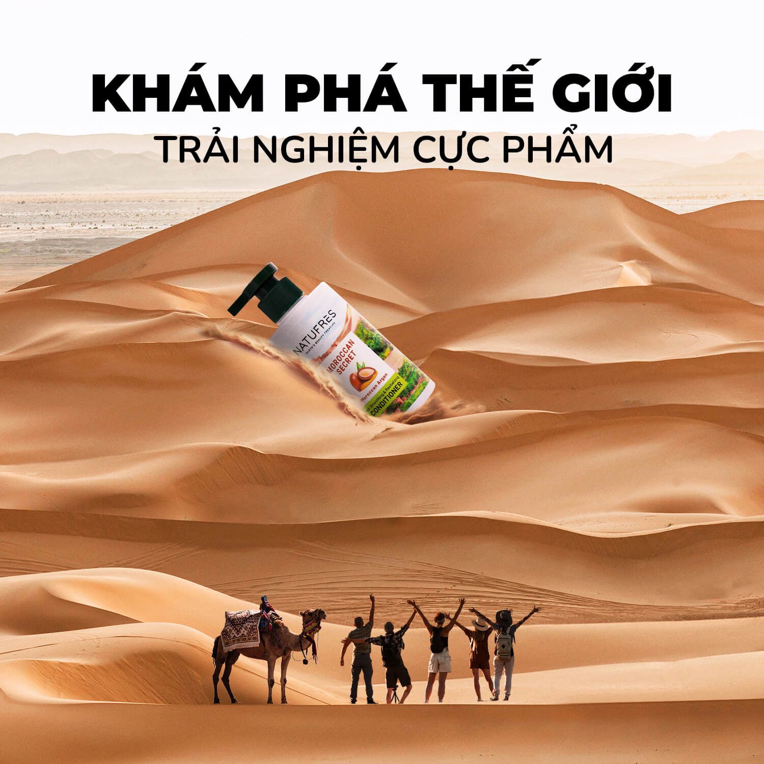  Dầu Xả Natufres Moroccan Secret Tinh Dầu Argan Morocco 