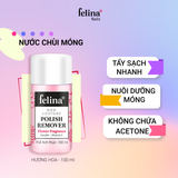  Nước chùi móng Non - Acetone Felina Hương hoa tổng hợp 100ml - NA011 