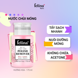  Nước chùi móng Non - Acetone Felina Hương hoa tổng hợp 175ml - NA006 