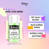  Nước chùi móng Non - Acetone Felina Hương trái cây tổng hợp 100ml - NA013 