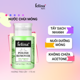  Nước chùi móng Non - Acetone Felina Hương trái cây tổng hợp 175ml - NA009 