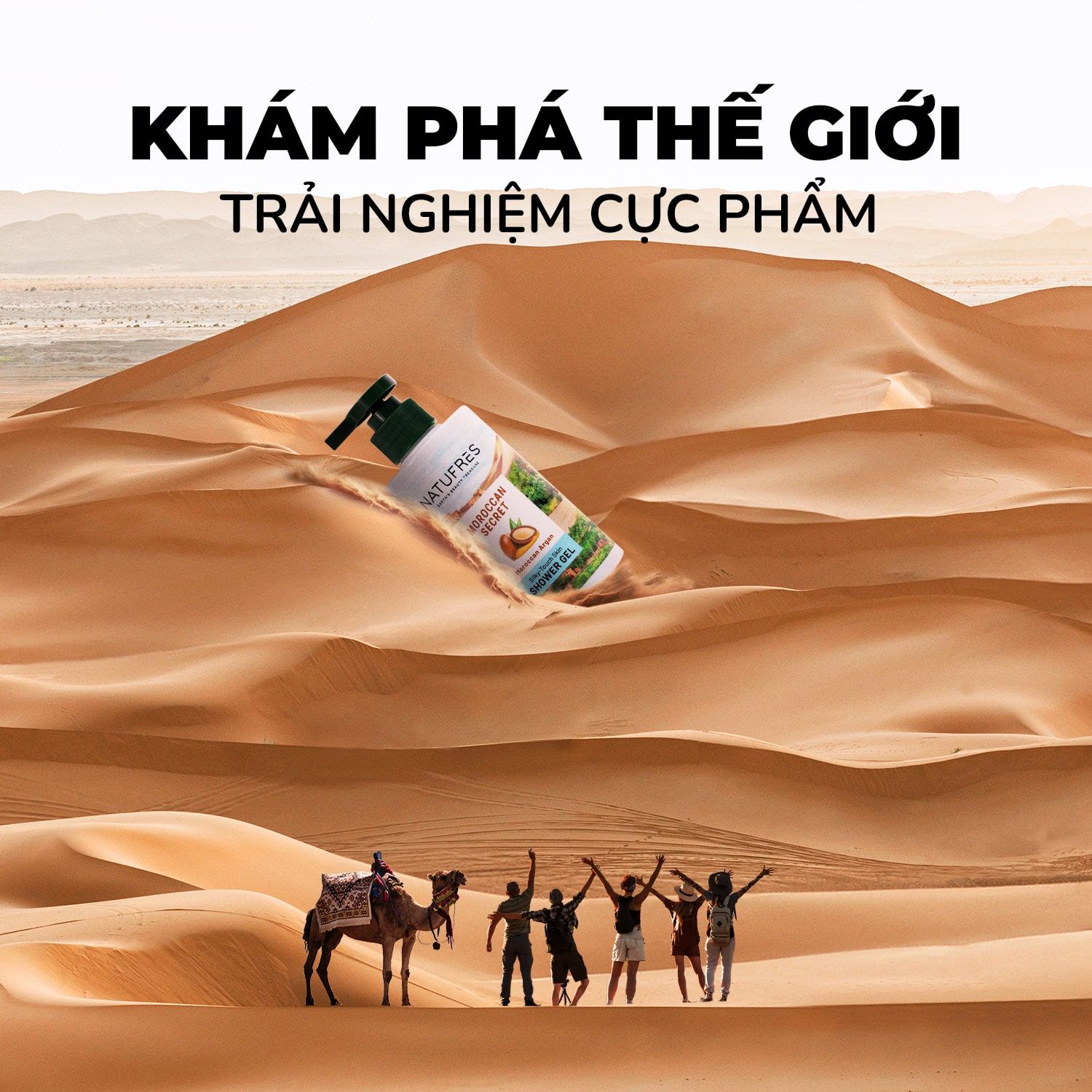  Sữa Tắm Natufres Moroccan Secret Tinh Dầu Argan Morocco 