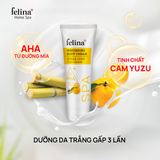  Kem Dưỡng Trắng Da toàn thân Felina 250g chiết xuất AHA từ đường mía & dưỡng chất 100% thiên nhiên 