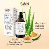  Dầu xả S.O.N Bưởi & Nha đam 250ml dành cho tóc gãy rụng 