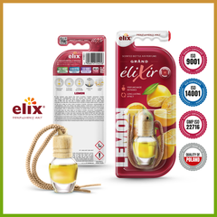Tinh dầu treo Ô tô tự nhiên Elix – Hương Lemon (Chanh tươi)
