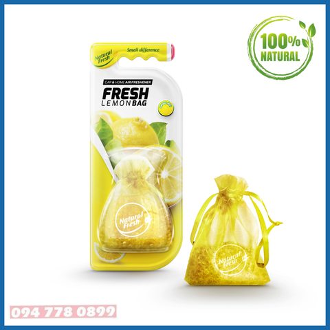 Túi thơm để Taplo Ô tô Elix Fresh Bag – Hương Lemon (Chanh)