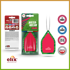 Giấy thơm treo Ô tô Elix Tulip – Hương dưa hấu (ngọt ngào)