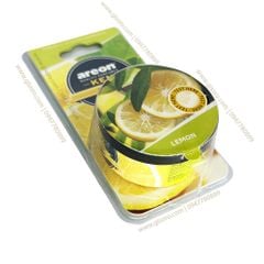 Sáp thơm khử mùi Ô Tô AREON  KEN LEMON Hương chanh tây Dịu nhẹ Tươi mát