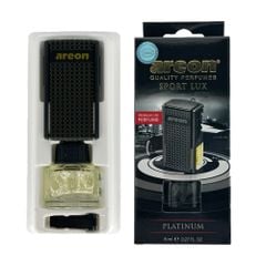 Nước hoa kẹp cửa gió ô tô - Areon Sport Lux Platinum ( Sang Trọng & Trầm Ấm )