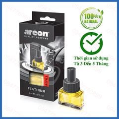 [ BÌNH THAY THẾ ] Nước hoa kẹp cửa gió ô tô hương Platinum - Areon Sport Lux