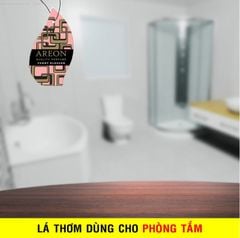 Lá thơm treo ô tô Areon Gold Amber - hương Gỗ ( Trầm Ấm - Sang Trọng )