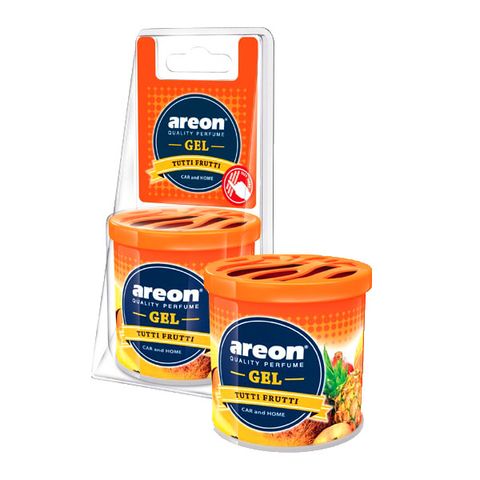 Gel thơm Areon hương Hoa Quả Nhiệt Đới - Areon Gel Tutti Fruitti ( Ngọt Ngào - Tươi Mát )