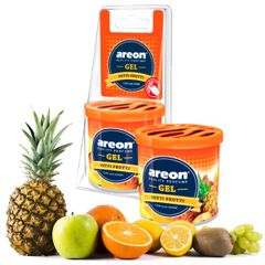 Gel thơm Areon hương Hoa Quả Nhiệt Đới - Areon Gel Tutti Fruitti ( Ngọt Ngào - Tươi Mát )