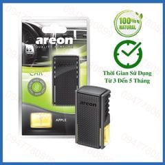 Nước hoa kẹp cửa gió ô tô - Areon Sport Lux Apple Táo Xanh( Dịu Nhẹ & Thanh Mát )