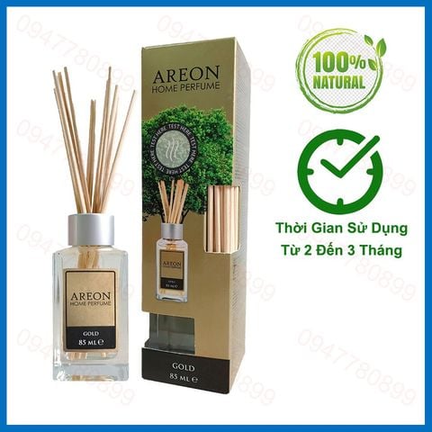 Nước hoa thơm phòng Areon Home hương  GOLD ( Sang Trọng - The Mát )