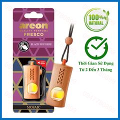 Tinh dầu treo ô tô Areon Mosaic hương Black Fougere - Sang trọng ngọt mát
