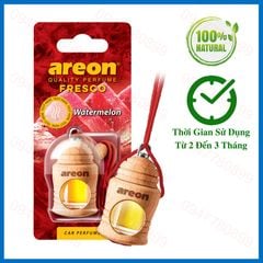 Tinh dầu treo ô tô Areon Presco Watermelon - hương Dưa Hấu ( Dịu Nhẹ - Ngọt Mát )