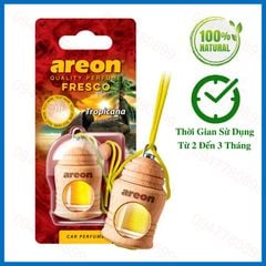 Tinh dầu treo ô tô Areon Presco Tropicana - hương Hoa Quả Nhiệt Đới ( Dịu Nhẹ - Tươi Mới )