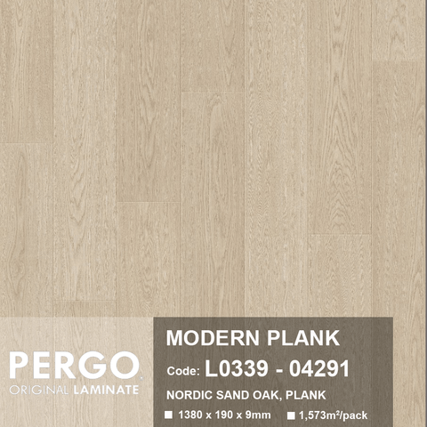SÀN GỖ PERGO MODERN PLANK 9MM 04291