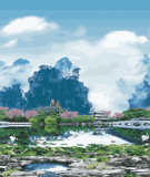 Màn Cuốn In Tranh Nhiều Chủ Đề