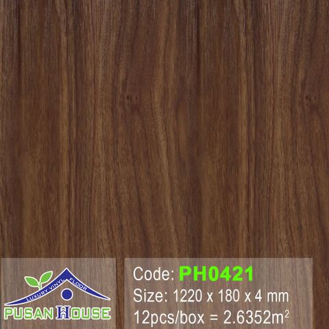 SÀN NHỰA PUSAN HOUSE 4MM PH0421
