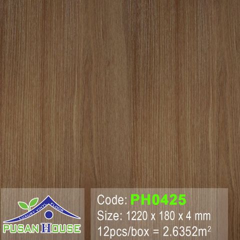 SÀN NHỰA PUSAN HOUSE 4MM PH0425