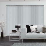 Màn dọc vải trơn Basic