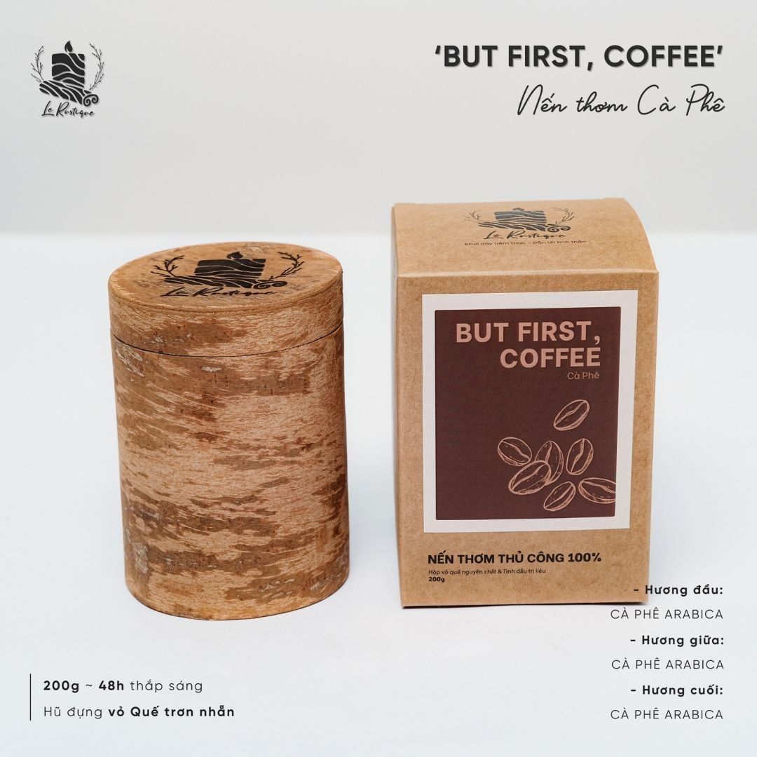  BUT FIRST COFFEE - Nến Thơm Cà Phê 