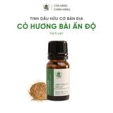  Tinh Dầu Hữu Cơ Cỏ Hương Bài (India) - Tinh Dầu Bản Địa Ấn Độ 