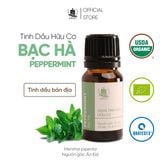  Tinh Dầu Hữu Cơ Bạc Hà (Peppermint) - Tinh Dầu Bản Địa Ấn Độ 