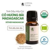  Tinh Dầu Hữu Cơ Cỏ Hương Bài (Madagascar) - Tinh Dầu Bản Địa Madagascar 