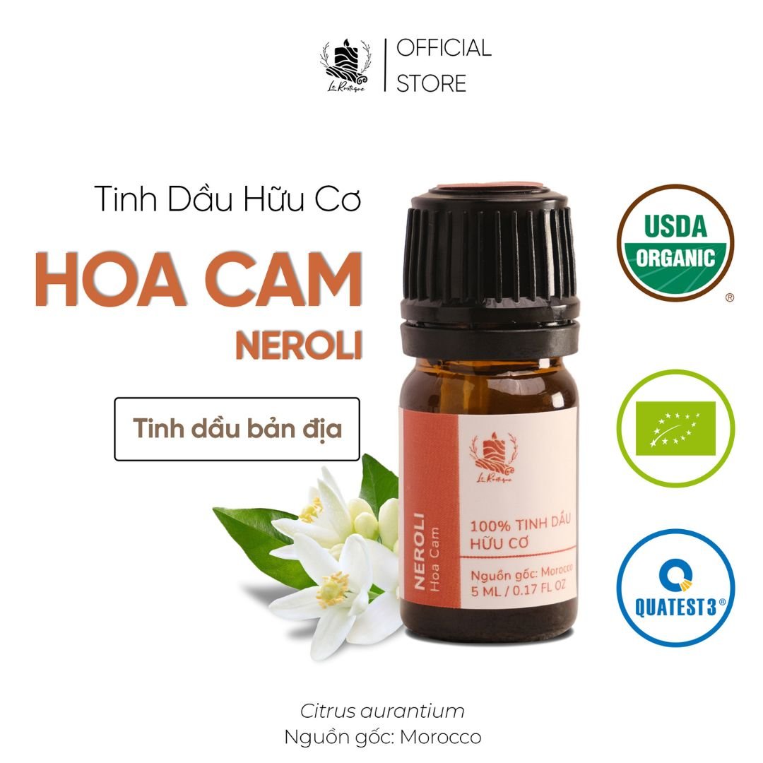 Tinh Dầu Hữu Cơ Hoa Cam