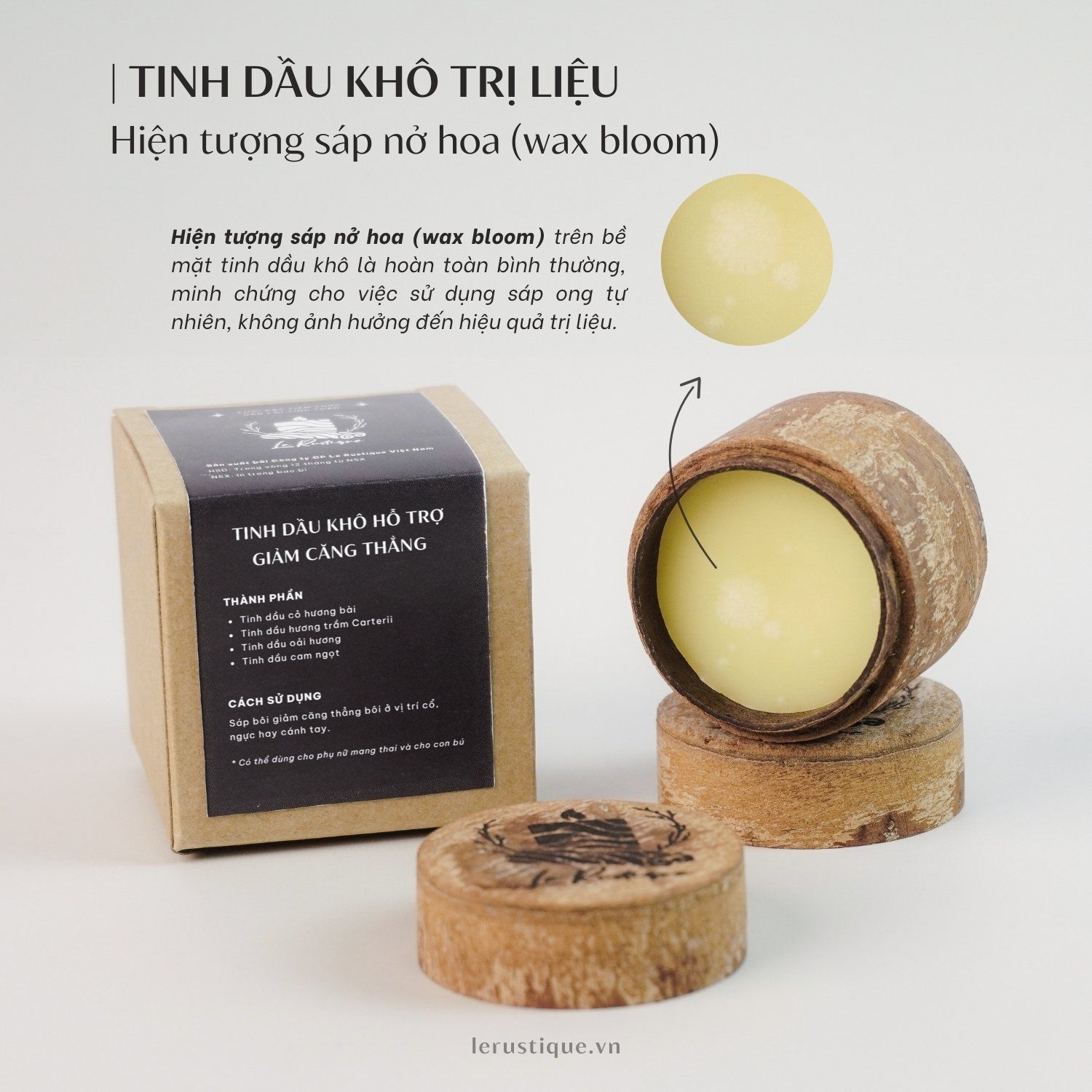  Tinh dầu khô hỗ trợ giảm căng thẳng 