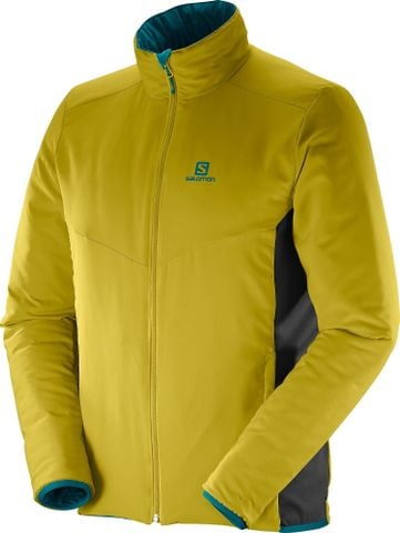 ÁO KHOÁC ẤM JACKET SALOMON thể thao nam Salomon DRIFTER MID JACKET M BK/Forg L39724100
