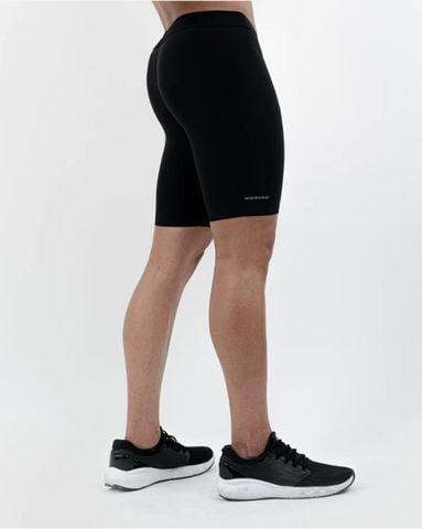 QUẦN LEGGINGS NGẮN THỂ THAO DÀNH CHO NAM MÀU ĐEN WAVEWEAR SHORT COMPRESSION LEGGINGS SL1 - SL1