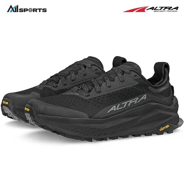 giày chạy trail Nam  ALTRA OLYMPUS 6 M BLACK|BLACK - AL0A85NJ001