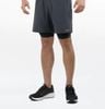 QUẦN SHORTS THỂ THAO CHO NAM MÀU XÁM WAVEWEAR ACTIVE STRETCH SPLIT SHORTS (CHARCOAL GREY) - SP1(CH)