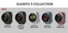 Đồng hồ thông minh SUUNTO 3 - Theo dõi sức khỏe, định vị GPS, chống nước, dây silicon
