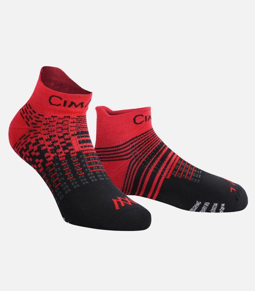 Vớ thể thao chạy bộ thành phố và địa hình CIMALP ADDICT - ROUGE  - CA.I619759.ROU