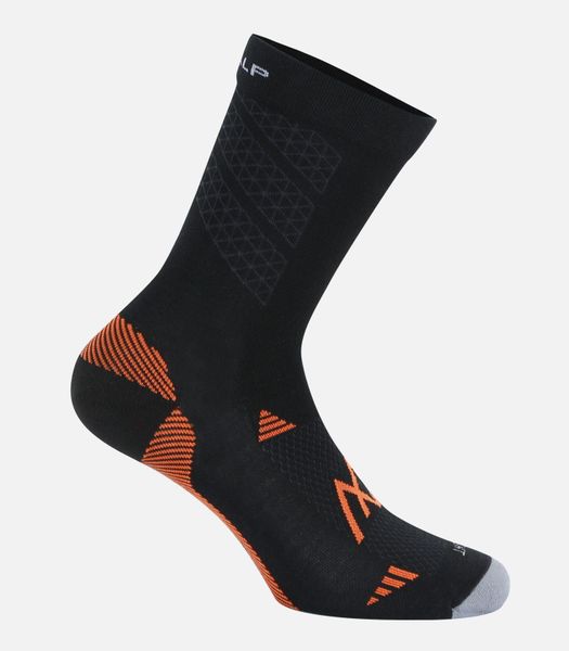 Vớ thể thao chạy bộ thành phố và địa hình CIMALP RUN HIGH - NOIR - CA.I623925.NOI